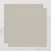 ミニマル結婚式招待状 招待状 (正面/裏面)