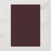 ミニマル結婚詳細招待状 エンクロージャーカード (裏面)