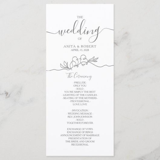 ミニマル結婚 プログラム (正面)