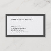 ミニマル縁どグ 名刺 (裏面)