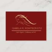 ミニマル美容師 名刺 (正面)