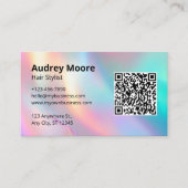 ミニマル美容師 名刺 (正面)