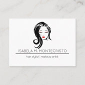 ミニマル美容師 名刺 (正面)