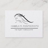ミニマル美容師 名刺 (正面)