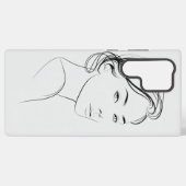 ミニマル美的な電話ケース | FM_CORNER SAMSUNG GALAXYケース (裏面横)