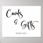 ミニマル聖なる書物、 経典カードと結婚ギフトのサイン ポスター (正面)