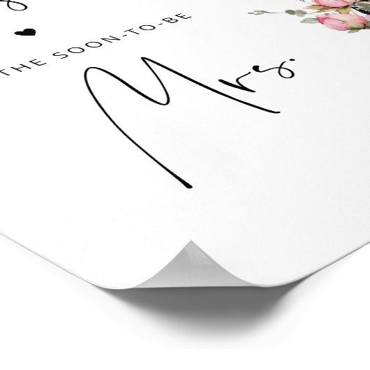 ミニマル脚本エッフェルタワー数キス ポスター (角)