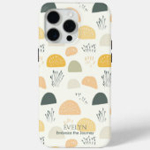 ミニマル自然インスパイア- - Boho Pattern Case-Mate iPhoneケース (裏面)