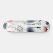 ミニマル自然スインスパイアケートデッキデザイン スケートボード (横)