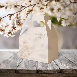 ミニマル自然フローラ結婚ズ フェイバーボックス