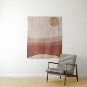 ミニマル自然リストーン抽象芸術ランドスケープ タペストリー (インサイチュ)