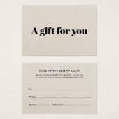 ミニマル自然紙テクスチャライトベージュ (正面&裏面)