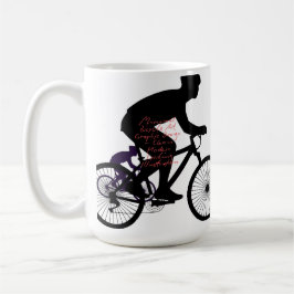 ミニマル自転車アート コーヒーマグカップ