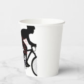 ミニマル自転車アート 紙コップ (左)