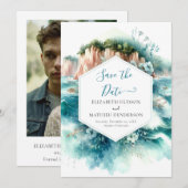 ミニマル航海のス結婚ロマン セーブザデート (正面/裏面)