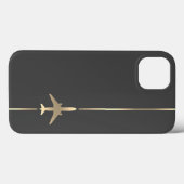 ミニマル航空ケースメイトiPhoneケース Case-Mate iPhoneケース (裏面 (横))