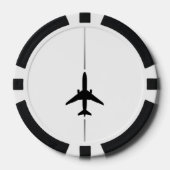 ミニマル航空 ポーカーチップ (正面)