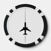 ミニマル航空 ポーカーチップ (裏面)