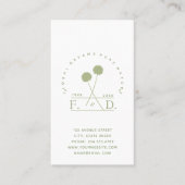 ミニマル花屋ビジネス 名刺 (正面)