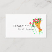 ミニマル花屋 名刺 (正面)