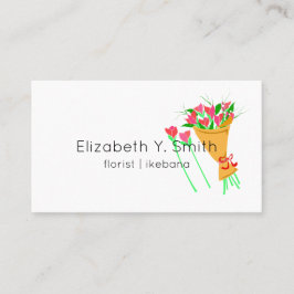 ミニマル花屋 名刺