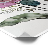 ミニマル花束 ポスター (角)