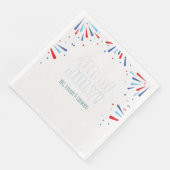 ミニマル花火と7月4日文字 (コーナー)