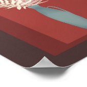 ミニマル花瓶 ポスター (角)