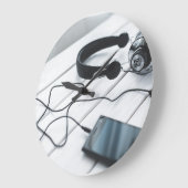 ミニマル芸術的ム壁時計 ラージ壁時計 (傾斜)