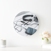 ミニマル芸術的ム壁時計 ラージ壁時計 (ホーム)