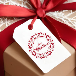 ミニマル葉リース セルフインキングスタンプ