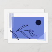 ミニマル葉書 ポストカード (正面/裏面)