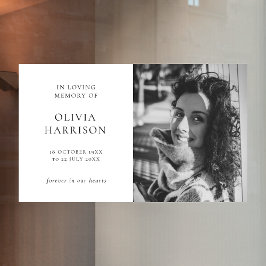 ミニマル葬儀 |生モダン命お祝い ウィンドウサイン