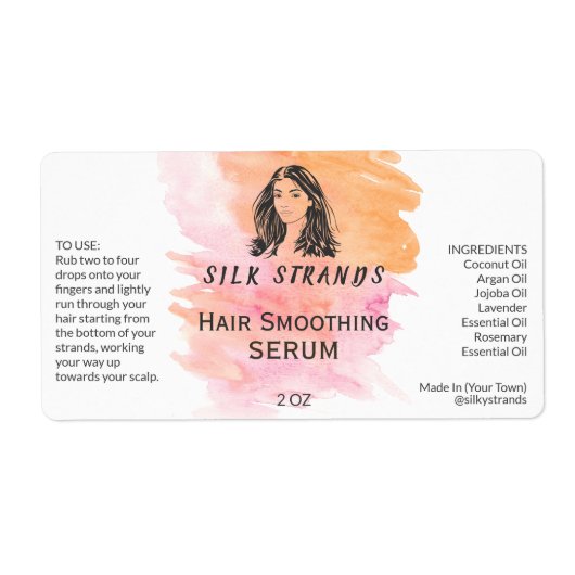 ミニマル血清ラベル ラベル (正面)