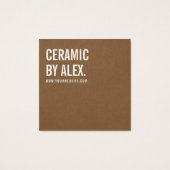 ミニマル製品気にサンキューカード (裏面)