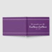 ミニマル記念エレガントゲストブック ゲストブック (全面)