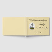 ミニマル記念エレガント招待帳 ゲストブック (全面)