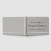 ミニマル質素な葬儀見物帳 ゲストブック (全面)