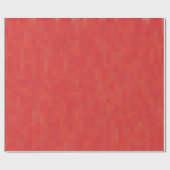 ミニマル赤モダン抽象芸術パタスタイリッシューン ラッピングペーパー (フラット)