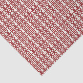 ミニマル赤二重中国の幸福結婚ズ 薄葉紙 (詳細)