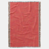 ミニマル赤抽象芸術モダンパターエレガントン スローブランケット (正面縦)