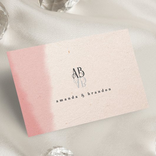 ミニマル赤面と開花はっきりしたスクリプ結婚ト 出欠カード