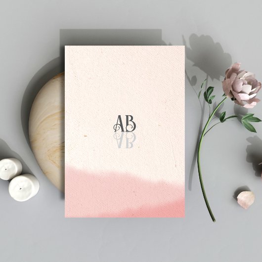 ミニマル赤面と開花スはっきりしたクリプトQRコー結婚ド エンクロージャーカード