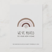 ミニマル赤面タウペレインボーニューホームムービング 案内ポストカード (正面)