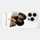 ミニマル赤面ハート – 十分 – Case-Mate iPhoneケース (裏面 (横))