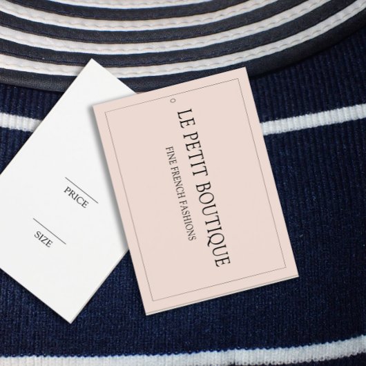 ミニマル赤面ピンクぶら下がったファッションズ価格ラベル