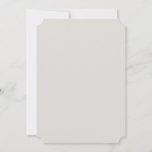 ミニマル赤面ピンクウォーター色ベビーシャワー 招待状 (裏面)