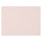 ミニマル赤面ピンク無地のプレインエレガントシック テーブルクロス (正面(横))