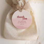 ミニマル赤面開花スはっきりしたクリッ結婚トありがとう フェイバータグ