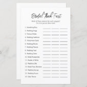 ミニマル速考え速ブライダルシャワー (正面/裏面)